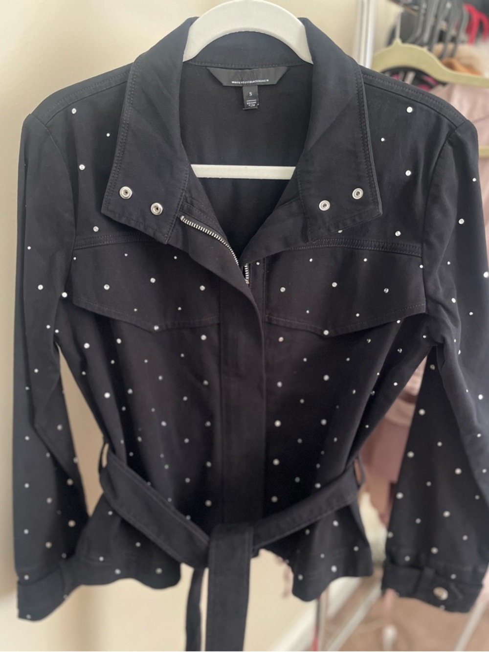 WHBM- Pret Studded Jacket